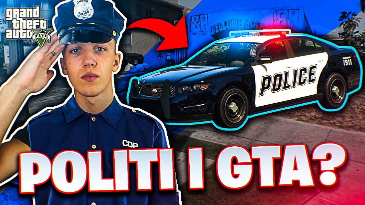 går UNDERCOVER som POLITI i GTA!! 👮🚨🚓