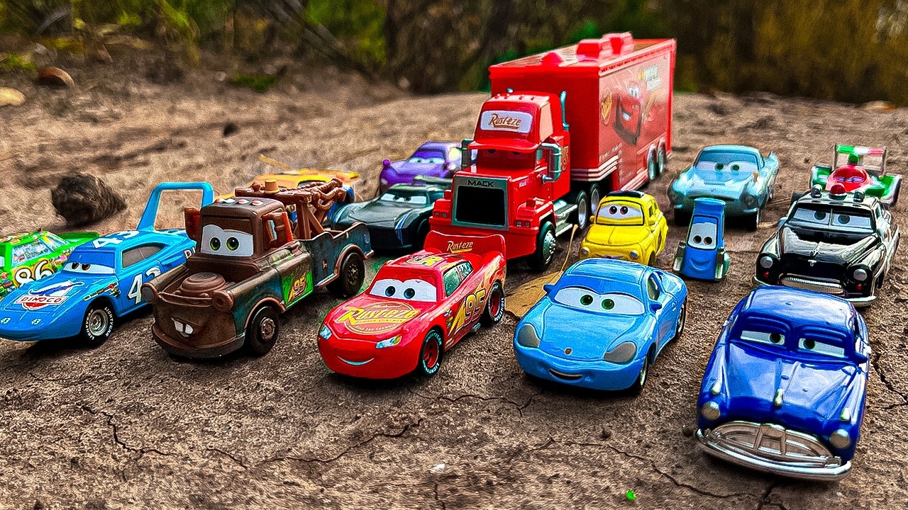 Обзор игрушек Disney Pixar Cars | Молния Маккуин, Финн Макмиссл, Мак, Док Хадсон, Круз Рамирес