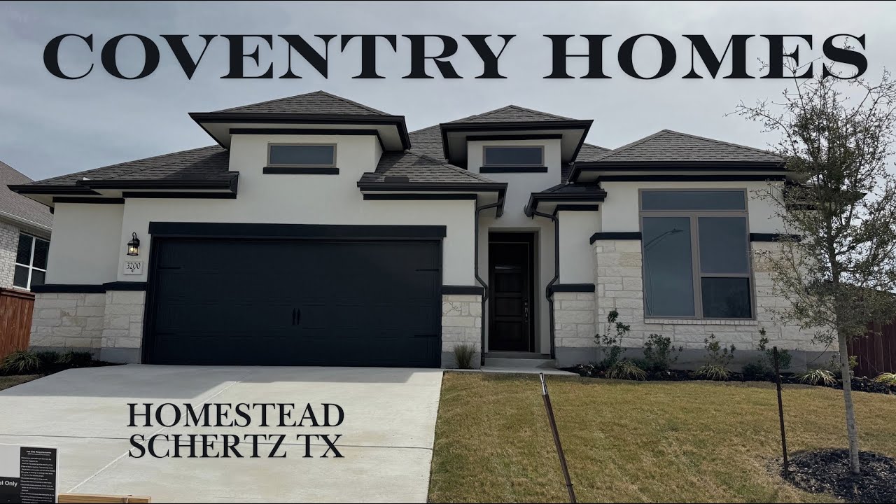 Coventry Homes, Callisburg Plan, Homestead, Schertz Tx