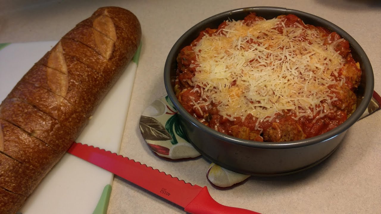 Meatball Pie with bonus recipe