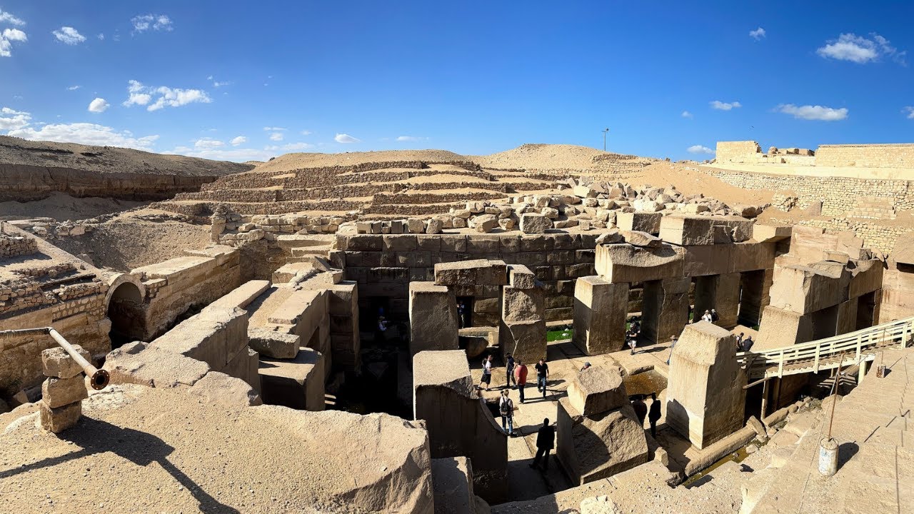 Abydos Part 1: The Osireion | 4k Tour | Inside the Megalithic Courtyard