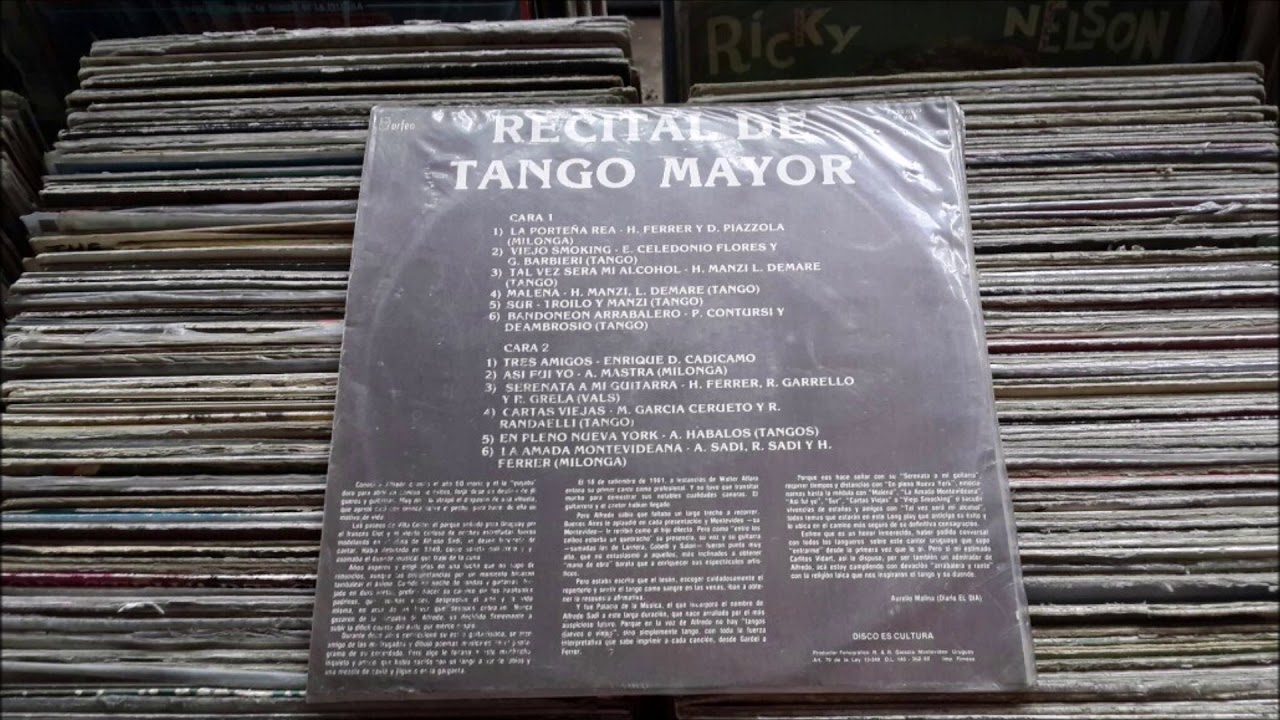 Alfredo Sadi - Recital De Tango Mayor