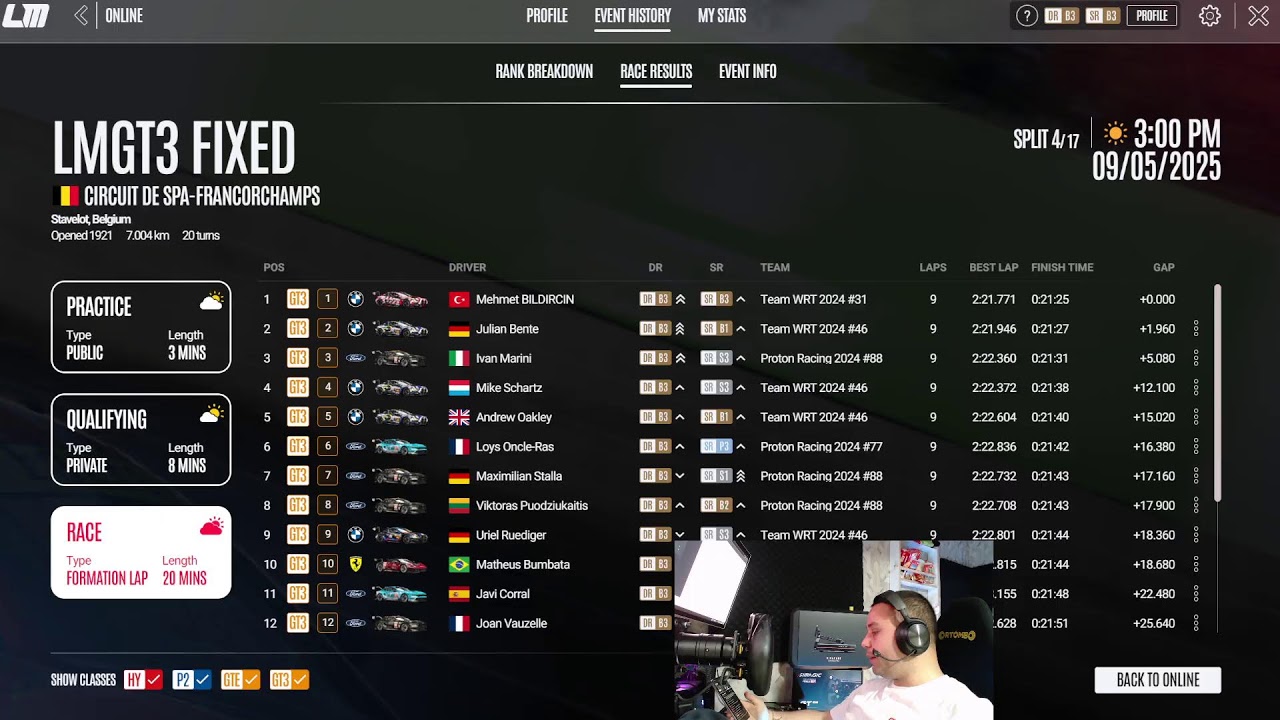 LE MANS ULTİMATE SPA FERRARİ 296