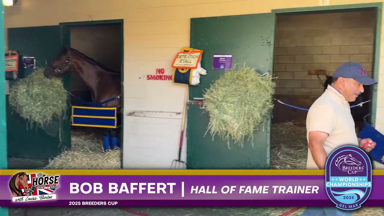 Hall of Fame Trainer Bob Baffert - 2025 Breeder's Cup Interview with Louisa Barton
