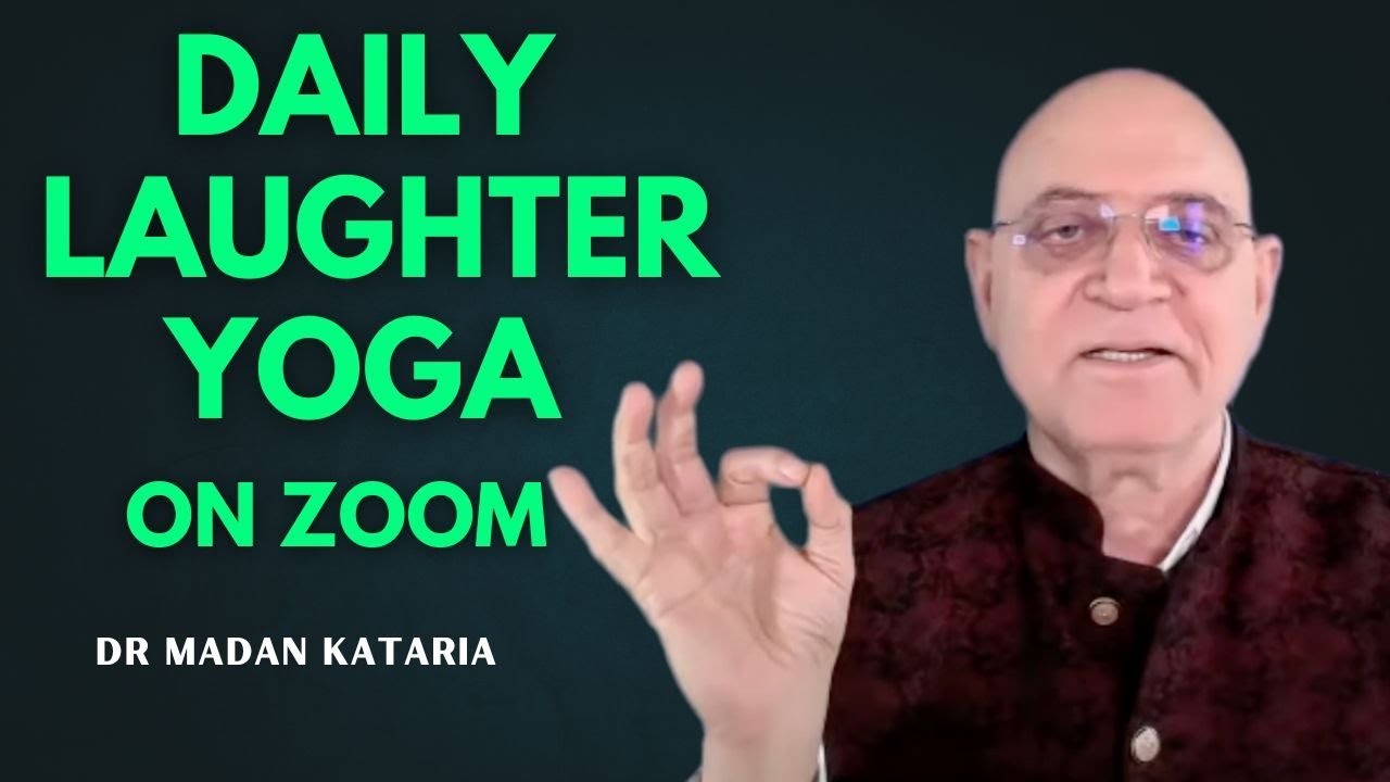 Laughter Yoga on Zoom with Dr. Madan Kataria