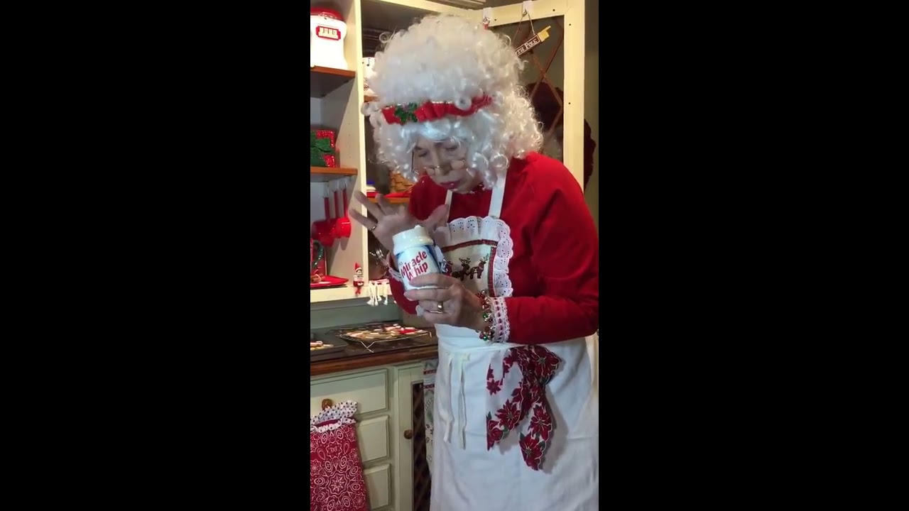 Granny Claus whips up a cosmetic miracle