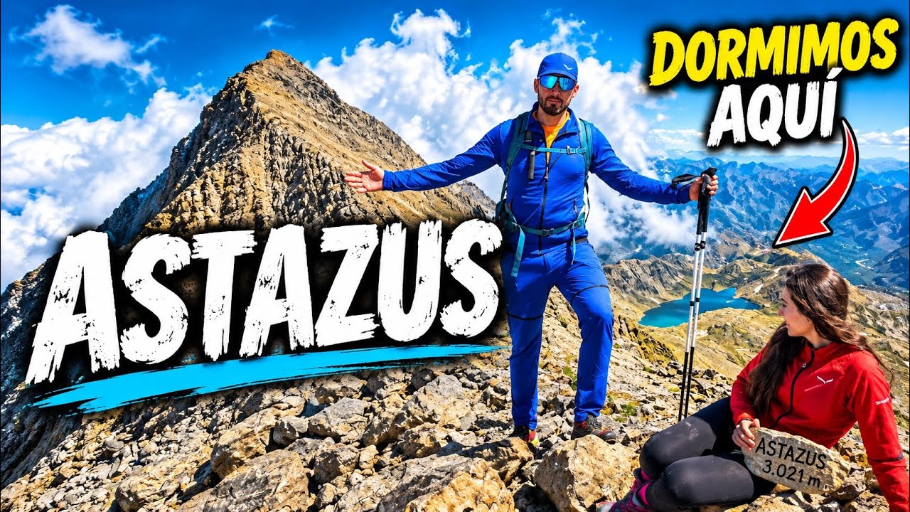 PICOS ASTAZU ⛰️ DORMIR EN EL IBÓN DE MARBORÉ ⛺️