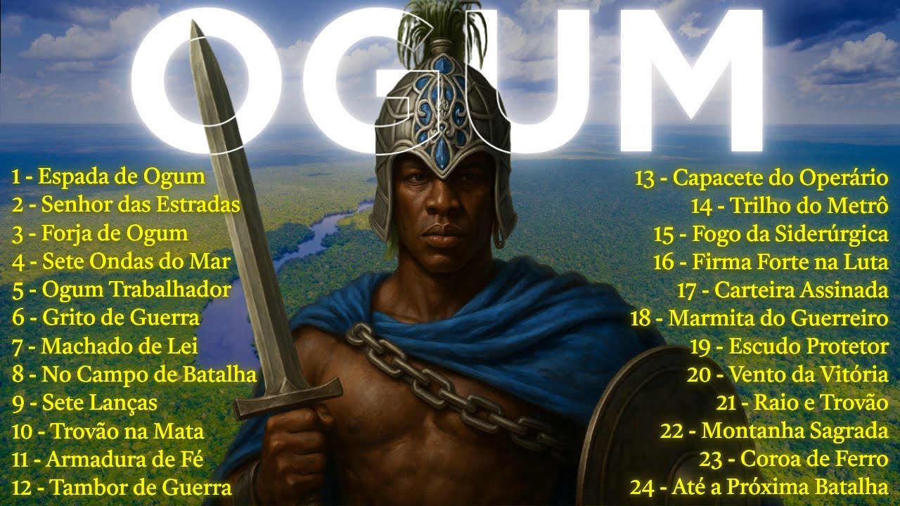 TERÇA FEIRA DE OGUM | 24 Pontos de Ogum | Melhores Pontos de Umbanda