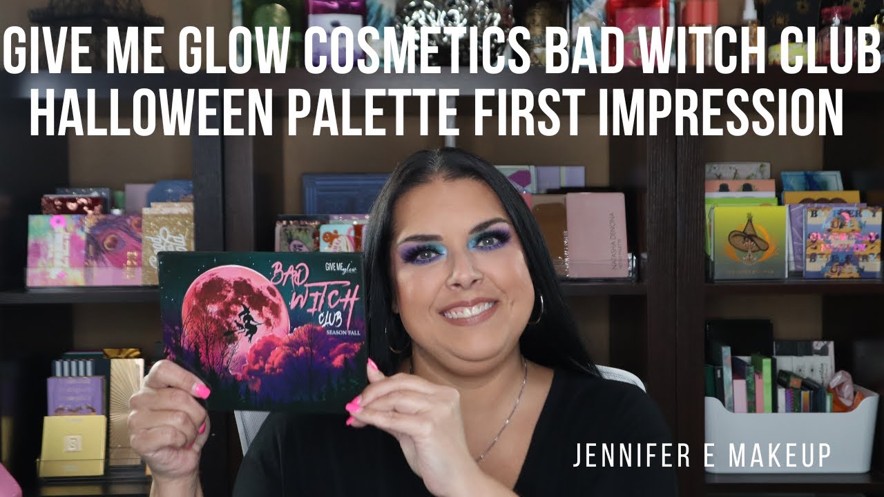Give Me Glow Cosmetics Bad Witch Club Halloween Palette First Impression