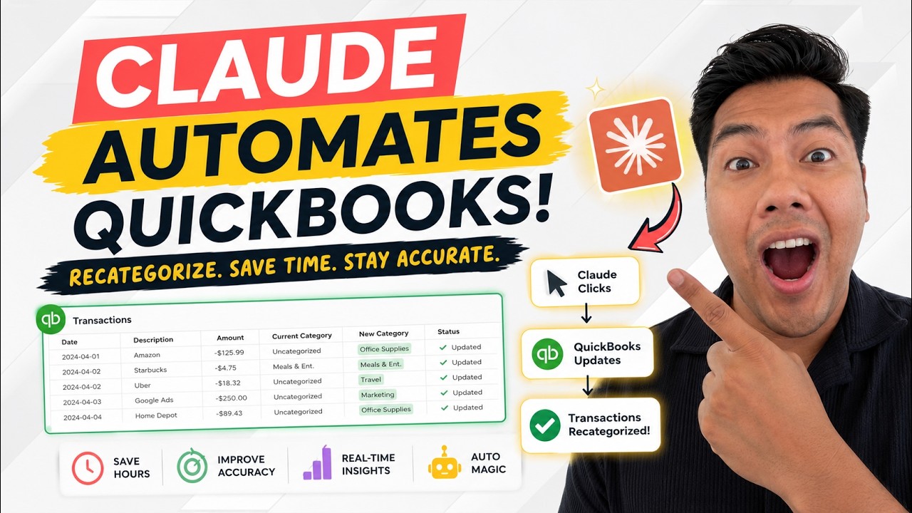Claude Automates QuickBooks
