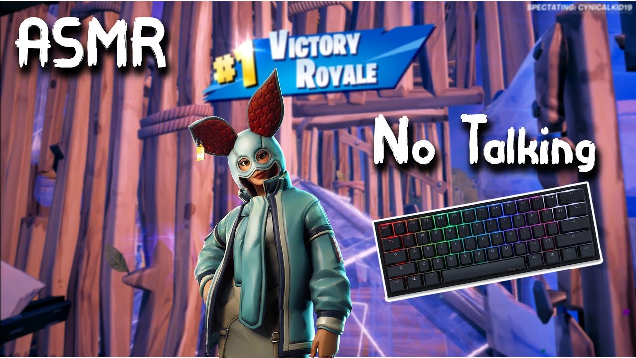 ASMR Gaming | FORTNITE SQUADS | Mechanical Keyboard