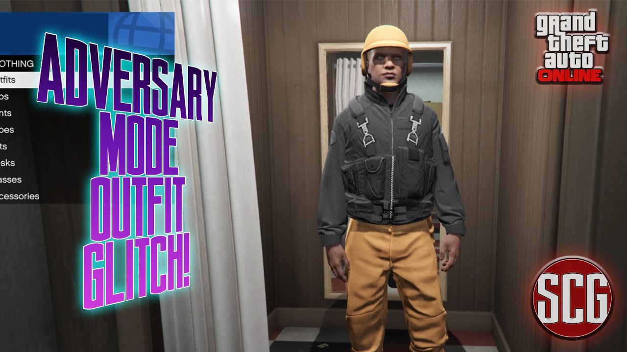 GTA 5 Online - ADVERSARY MODE OUTFIT GLITCH (HOW TO SAVE)...By SCG!