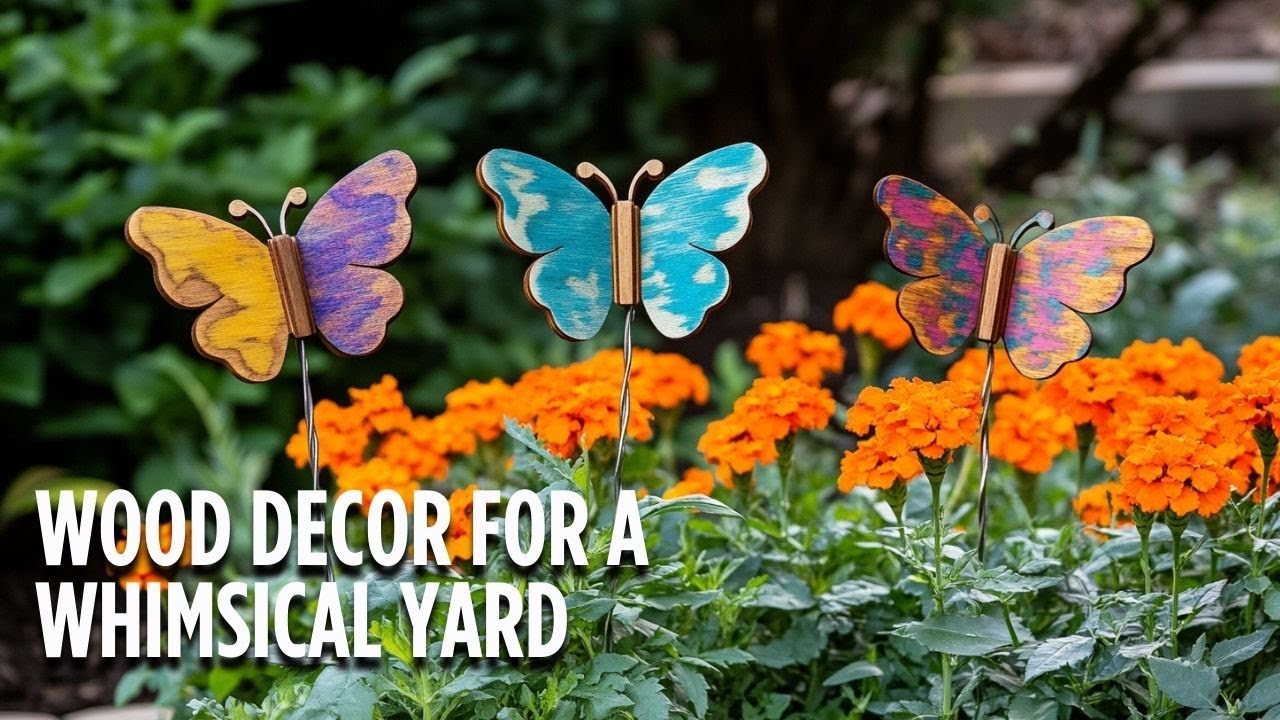 How to Build Stunning Wood Decor for a Whimsical Yard