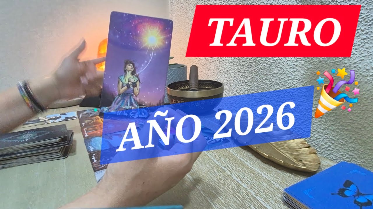 TAURO | A&Ntilde;O 2026🌈 ✨️ MES A MES. #tauro #2026 