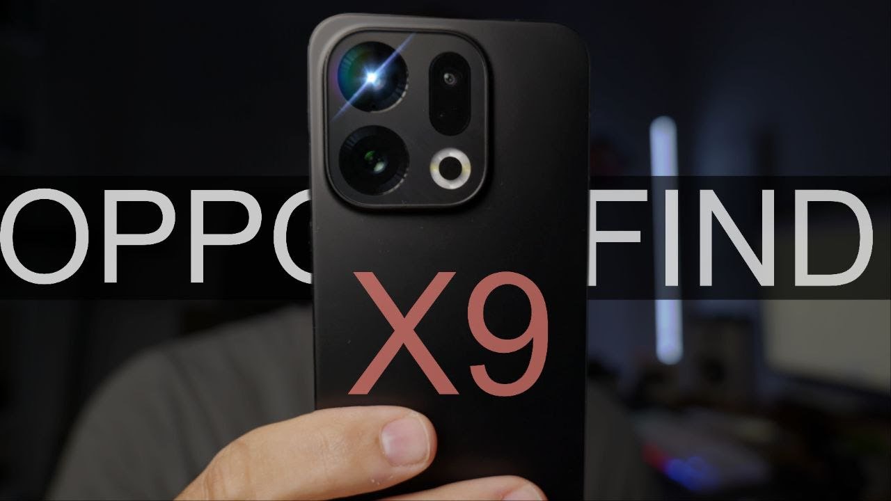 OPPO FIND X9 - ¿Es MÁS RECOMENDABLE QUE EL PRO? Es CASI lo mismo SALVO DETALLES en CÁMARAS!🔝