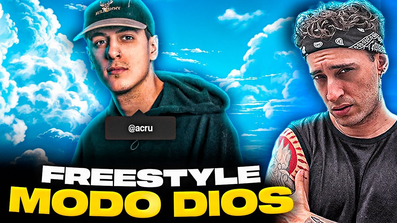 🐐 EL GOAT 🐐 BLON REACCIONA AL FREESTYLE DE ACRU MODO DIOS