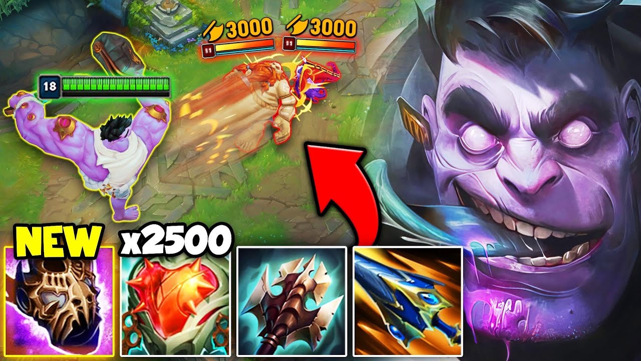 RIOT JUST GAVE DR. MUNDO A BRAND NEW ITEM AND IT'S NOT BALANCED (843 TOTAL AD)