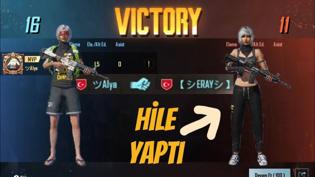 Arkadaşımla vs attım. Hile Yaptı,  bizon seçti. Maçtan çıkıp kaçtı. 