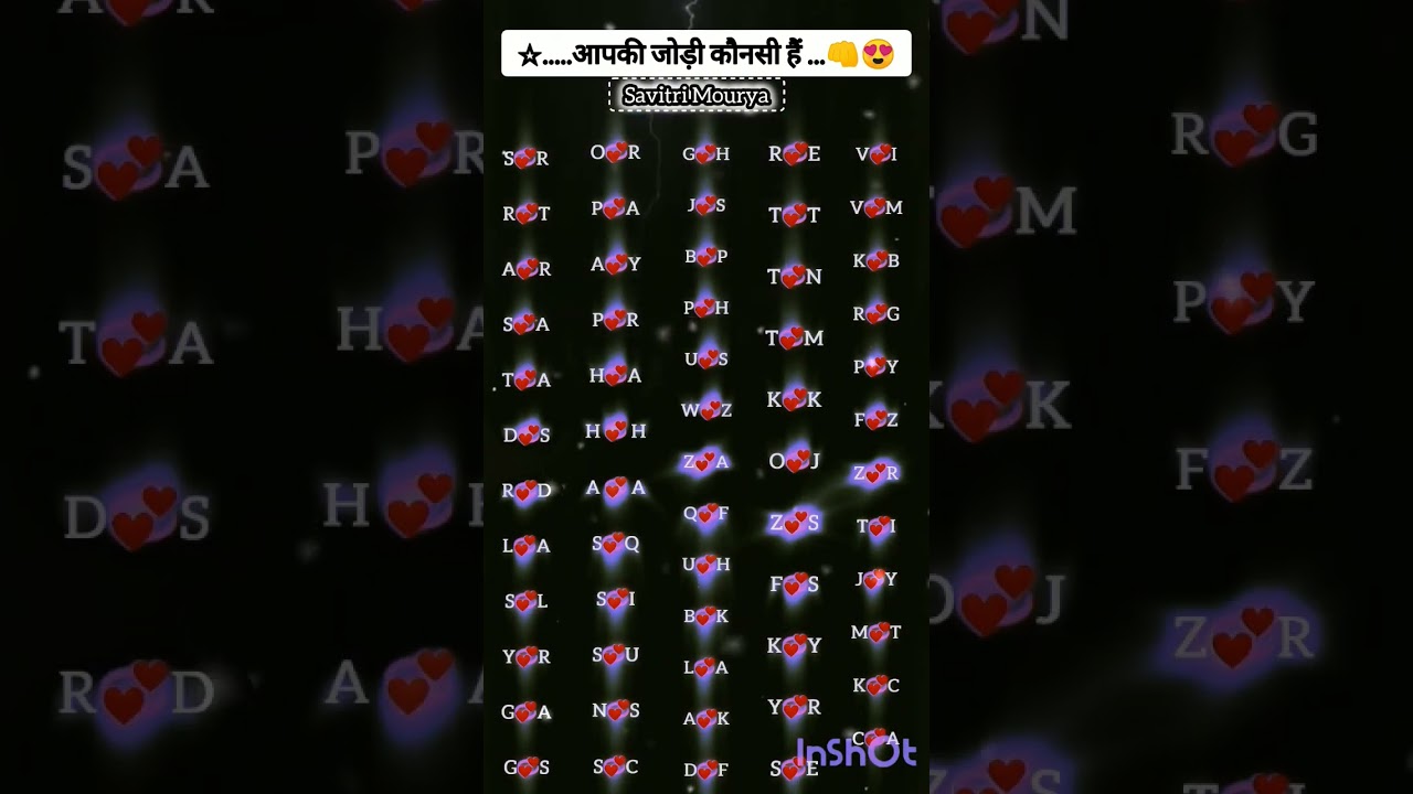 * Best couple name first letter start with ❤️🥰 #love #couple #forever #name #letter