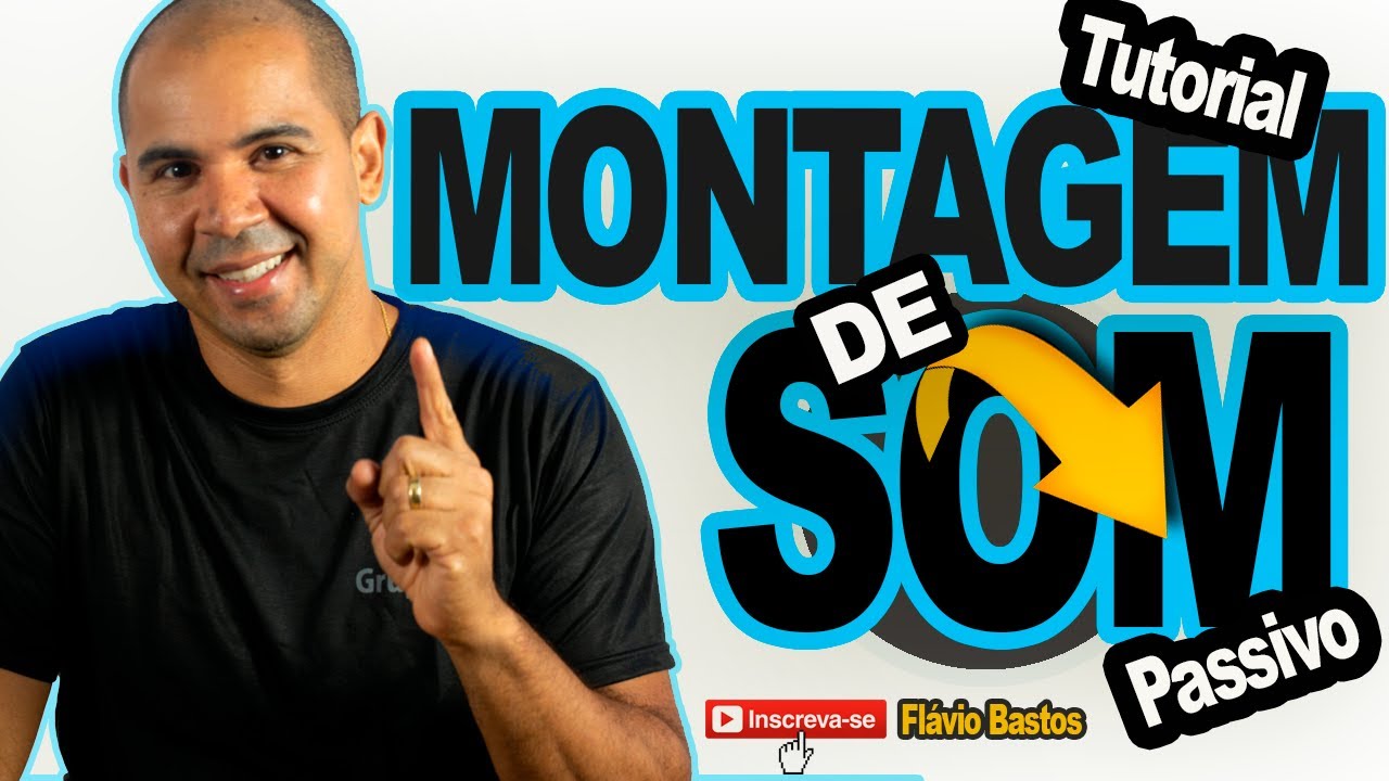 MONTAGEM DE SOM PROFISSIONAL: Como ligar um sistema de SOM PASSIVO