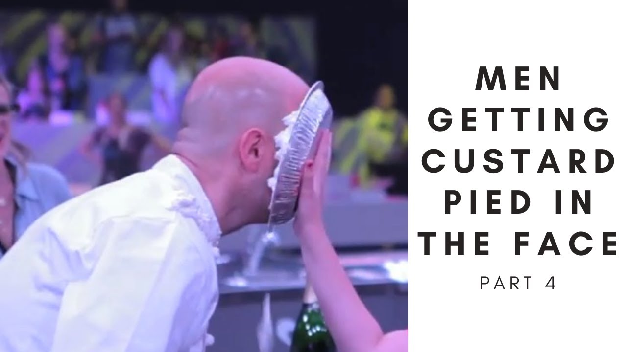 MEN GETTING CUSTARD PIED IN THE FACE - PART 4