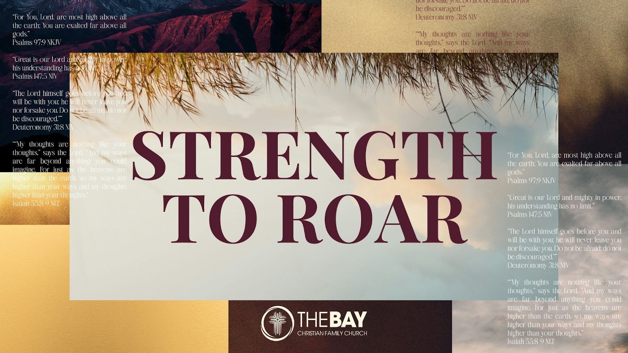Ps Janine Bagg | Strength to Roar | AM 1 | 1 February 2026
