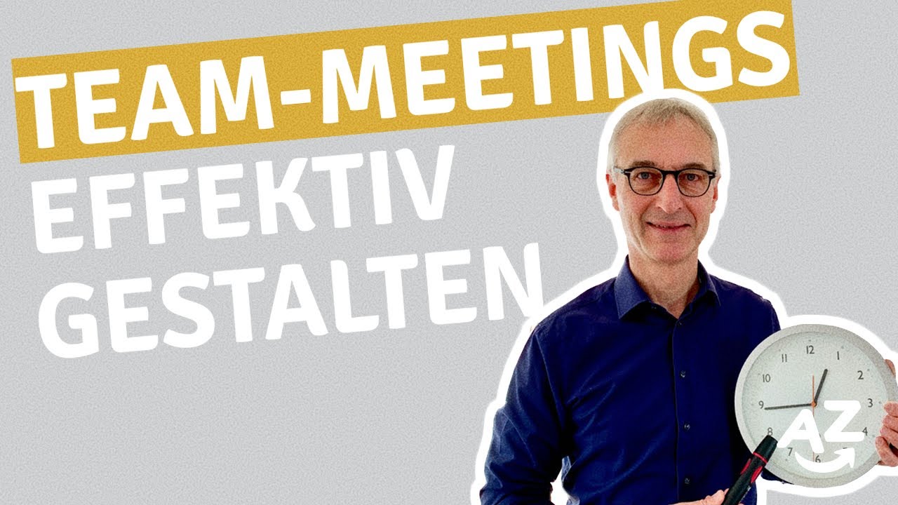 Team-Meetings effektiv moderieren – 5 Tipps