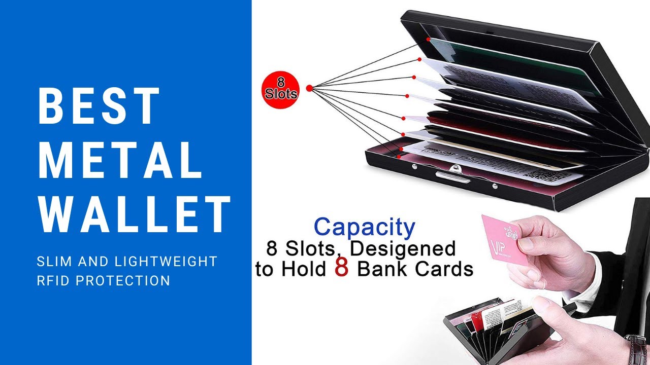 Best RFID Blocking Metal Wallet | Card Holder |  