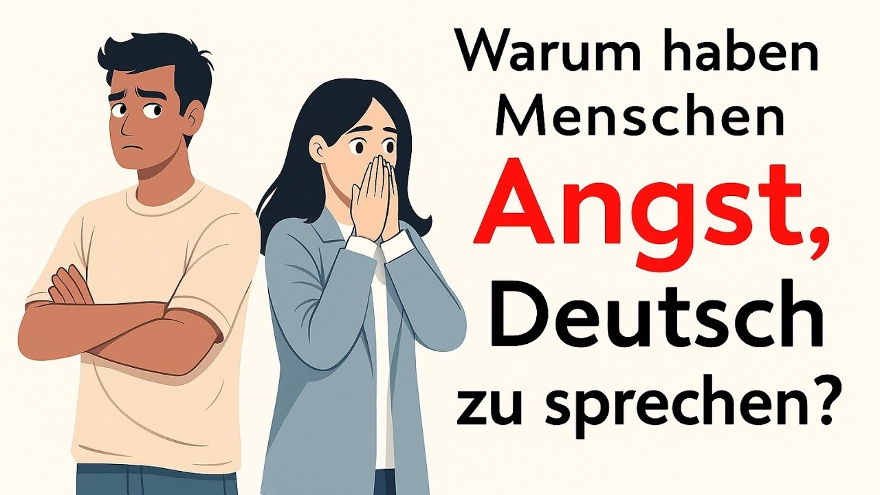Warum haben Menschen Angst, Deutsch zu sprechen? Überwinde deine Sprechangst!