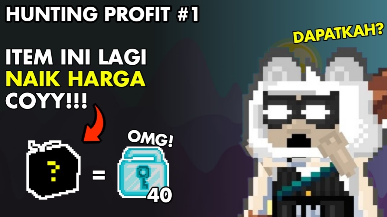 ITEM INI NAIK HARGA COYY!! Akankah kita dapat ? | Hunting profit#1 | Growtopia 2026