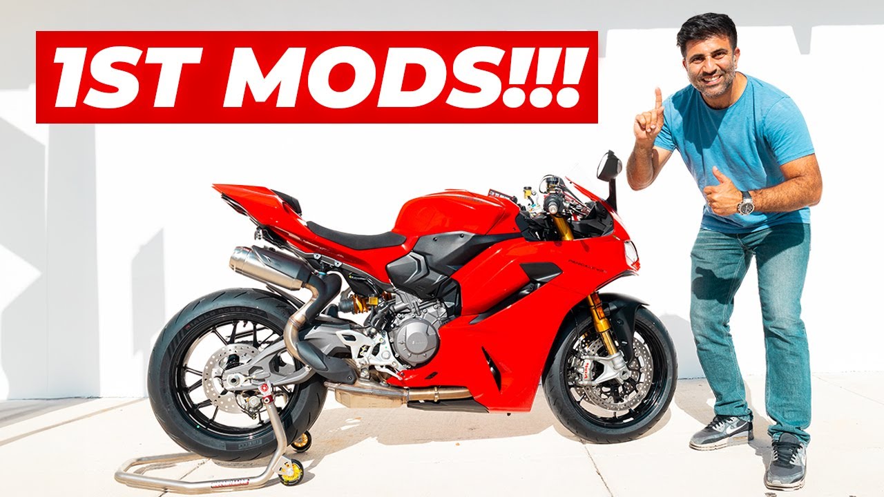 STOCK NO MORE! The First Things We Changed on Our Panigale V2S