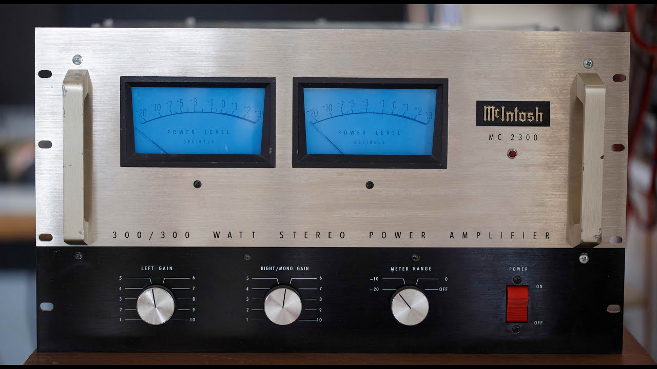 Using the QuantAsylum QA40x (pt2) to measure a McIntosh MC2300- Vintage Audio Review Episode 