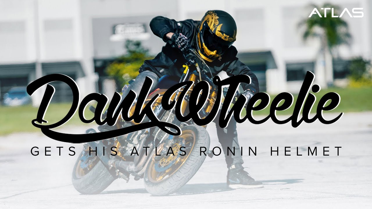 Pro Stunt Rider Checks Out The ATLAS Helmet!