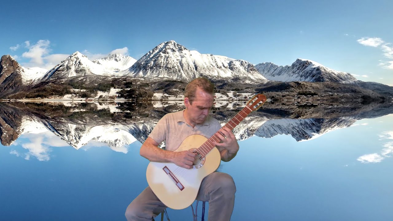 Solveig's Sang by Grieg on Classical guitar