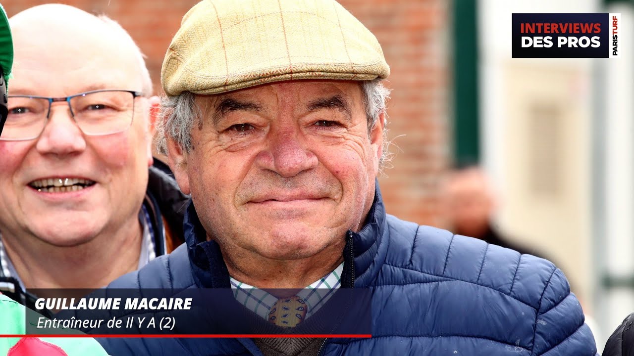 GUILLAUME MACAIRE | ENTRAINEUR DE IL Y A | QUINTÉ DU LUNDI 7 AVRIL À COMPIEGNE