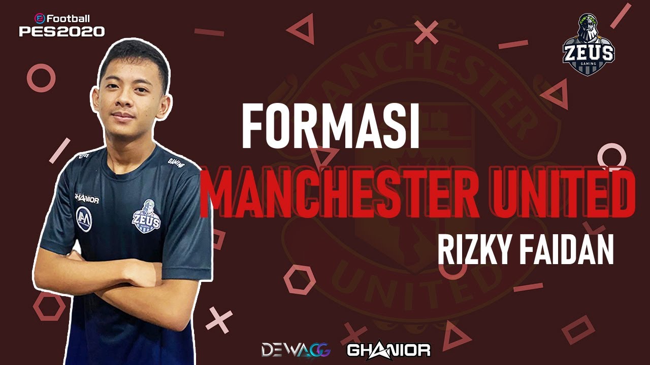 FORMASI MANCHESTER UNITED RIZKY FAIDAN, AUTO WIN LAWAN SANG RAJA BANTAI IVANDER!!