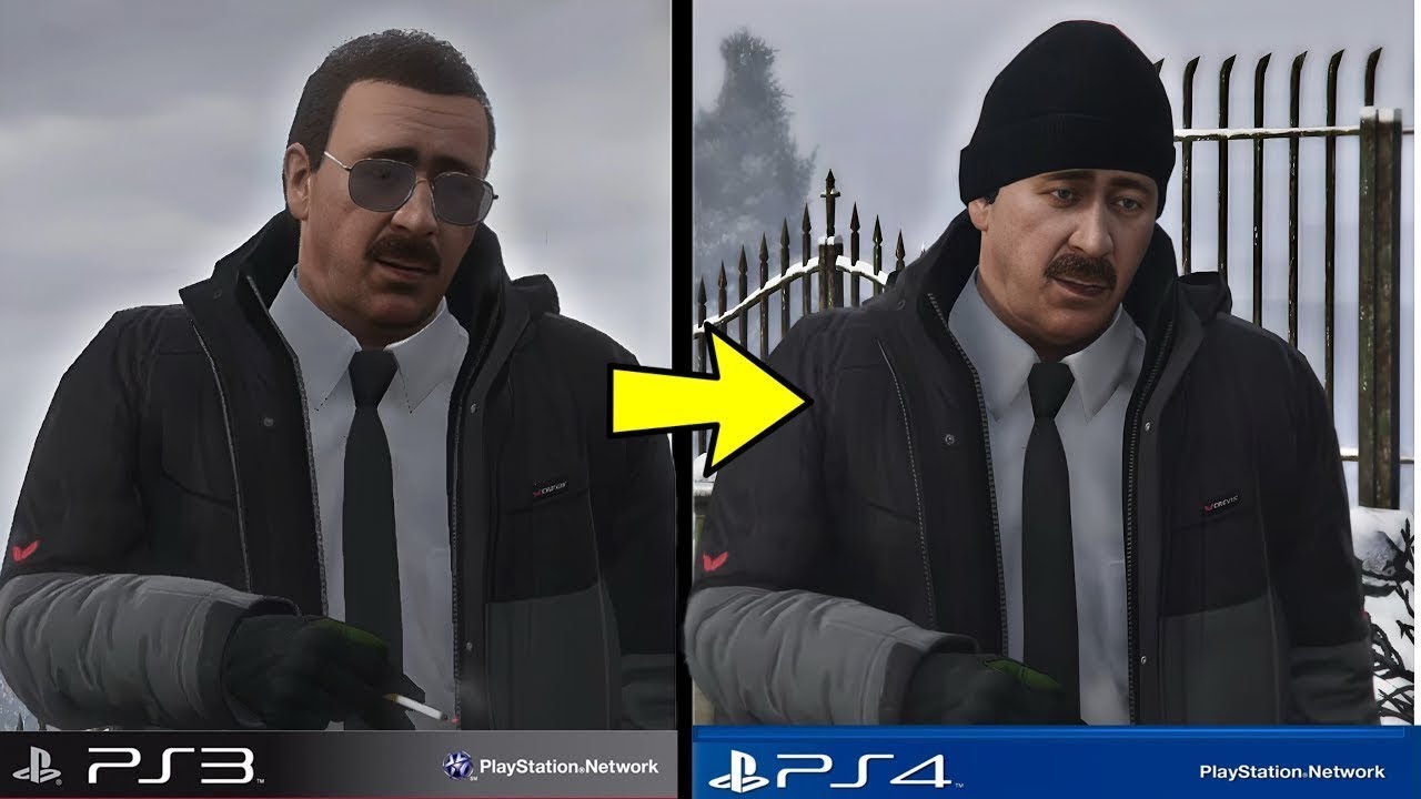 TUTTE LE DIFFERENZE CHE NESSUNO HA NOTATO in GTA 5 da PS3 a PS4 - Vecchia vs Nuova generazione