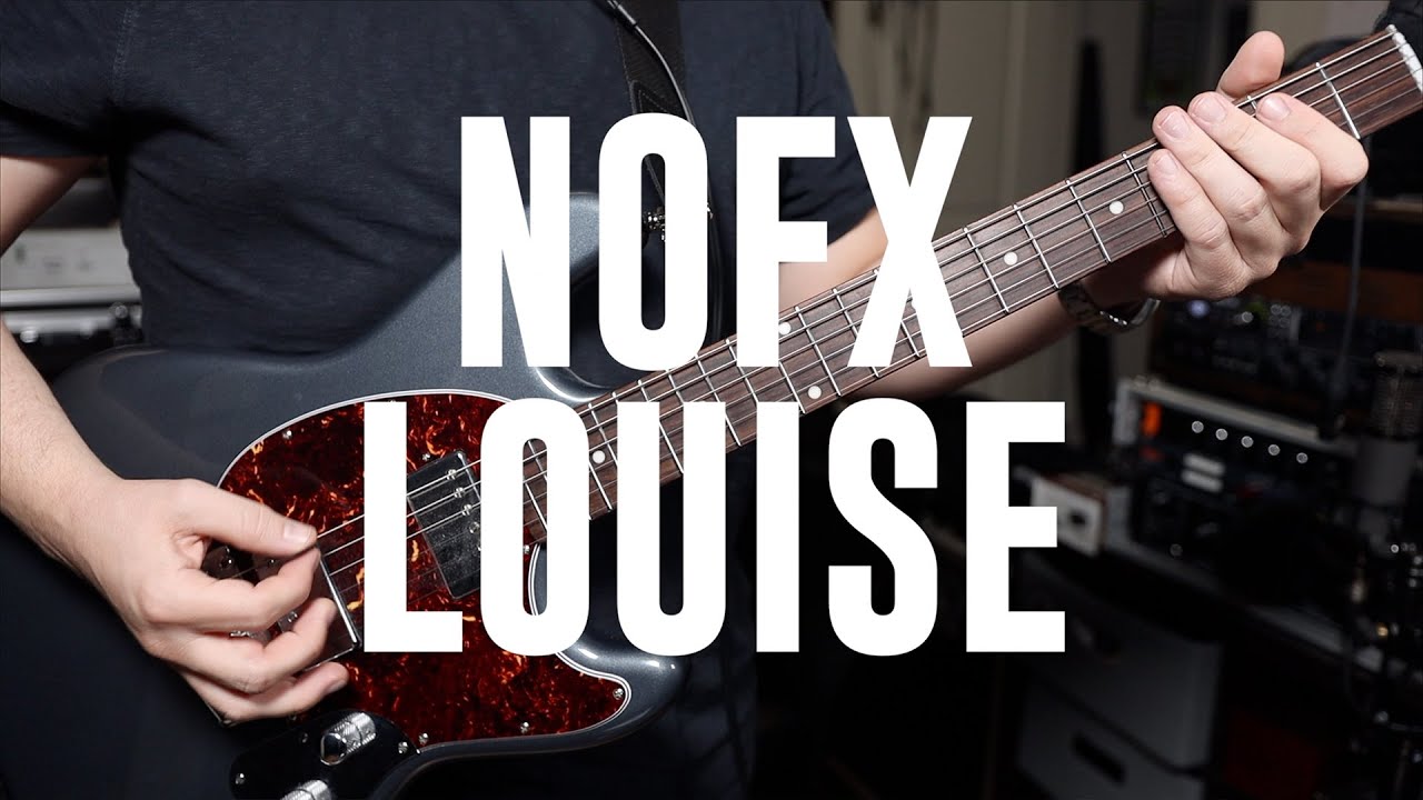 NOFX - Louise (Guitar Cover w/ Solo) (Shure SM57)