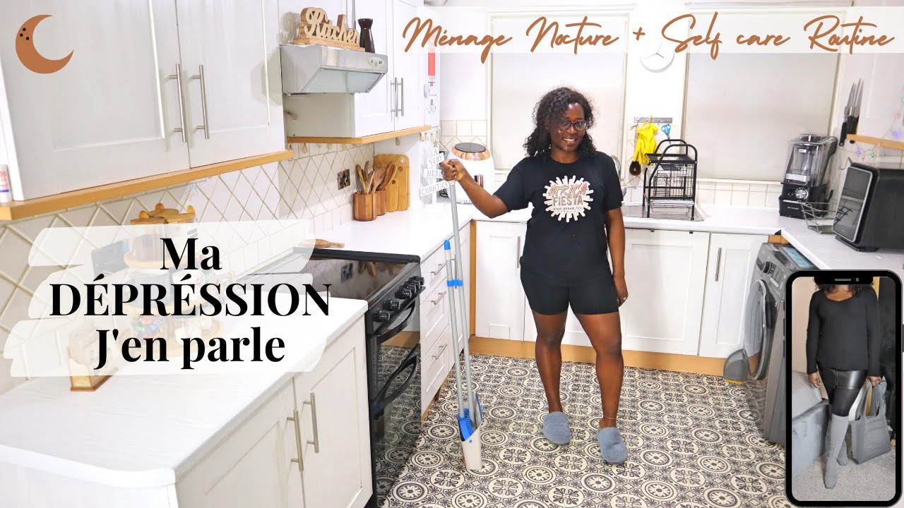 Je vous parle de ma DÉPRESSION  en faisant LE MÉNAGE DU SOIR À LA CUISINE: comment nettoyer son Four