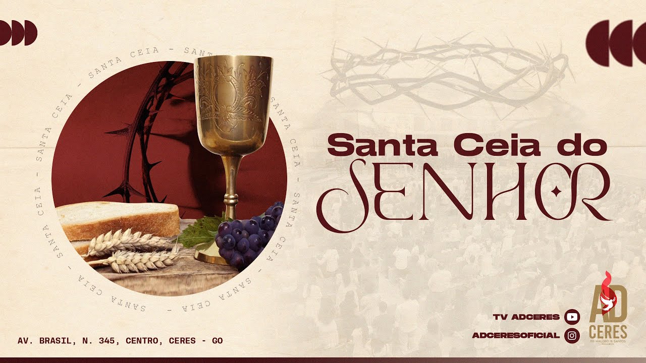 TV AD Ceres - Culto de Santa Ceia - 01-03-2026