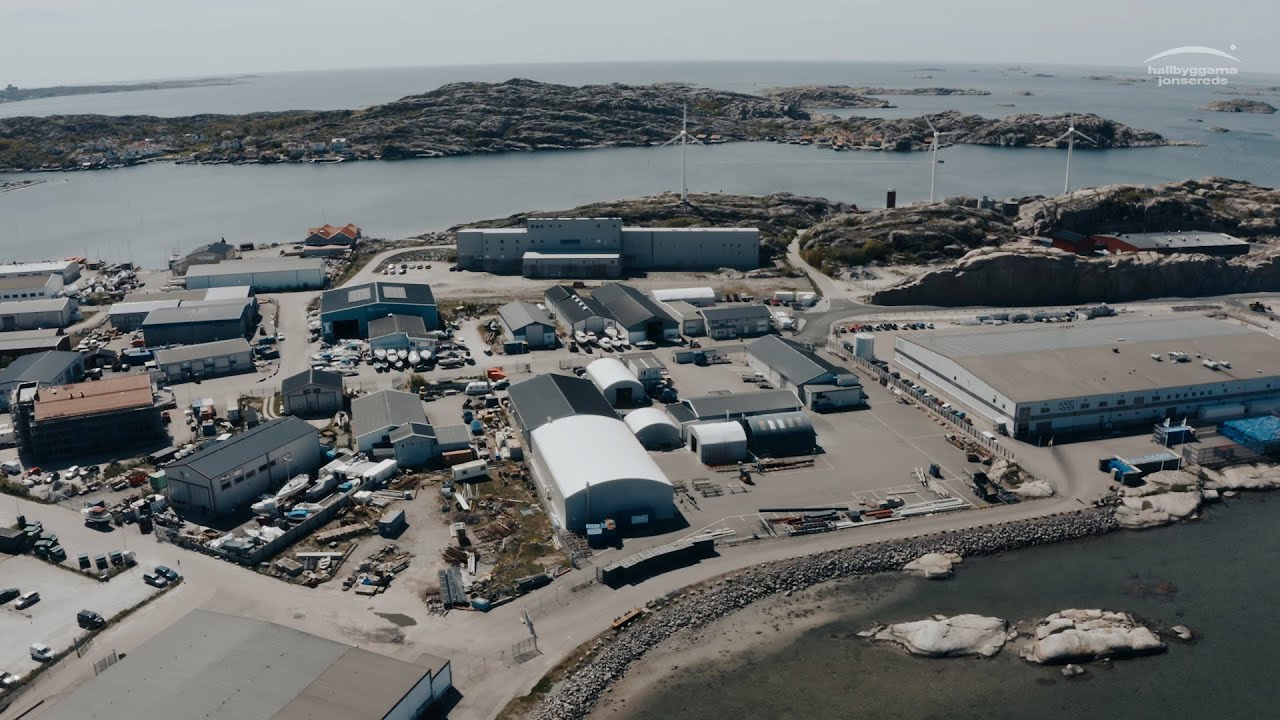 Verkstadshallen på Tjörn