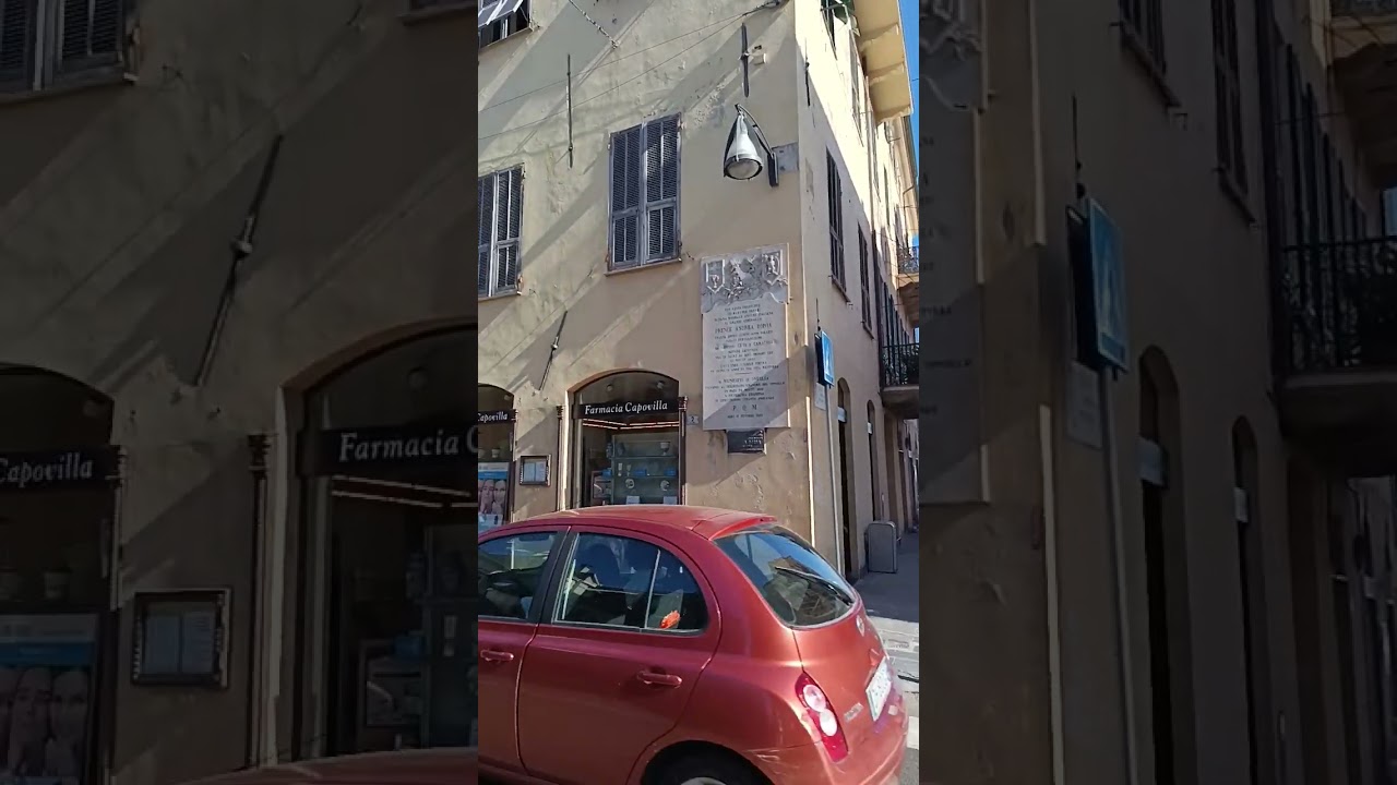 Casa natale di Andrea Doria "Oneglia" Imperia, Liguria, Italy