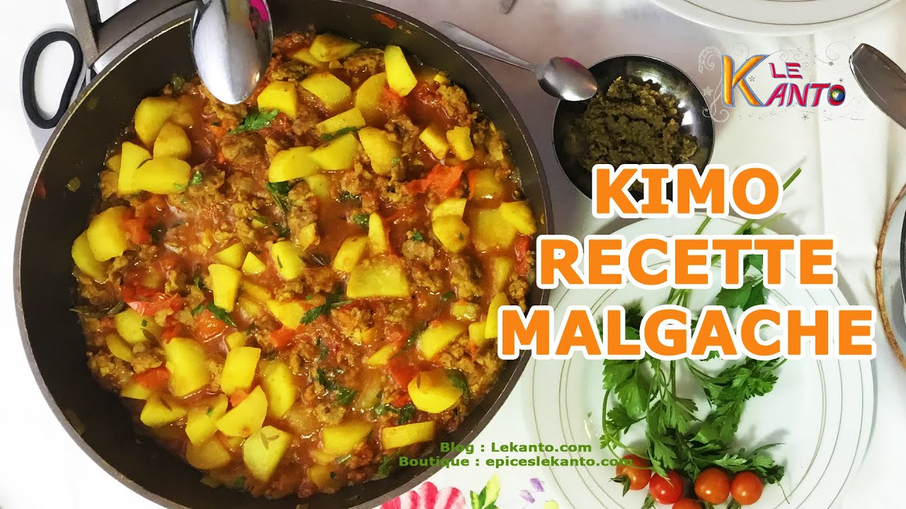 Viande Hachée et Pomme De Terre à la Sauce Tomate | Recette du Kimo Malgache