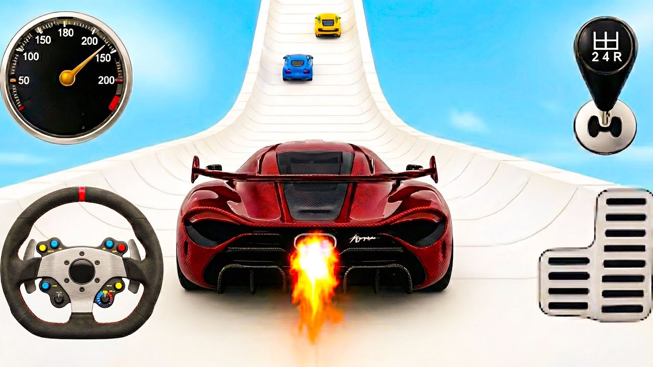 GT Mega Ramp Race 3D Challenge – Formula Car Stunt Master – Android Gameplay