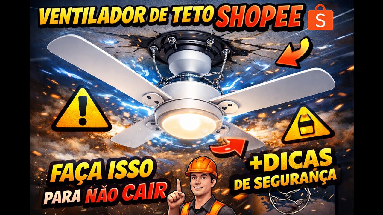 Ventilador de teto shopee, ventilador de teto com controle remoto, ventilador de teto com lâmpada,