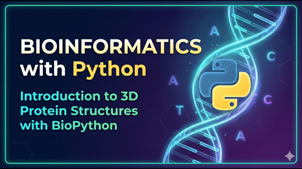 10. Bioinformatics with Python: Introduction to 3D Protein Structures with BioPython