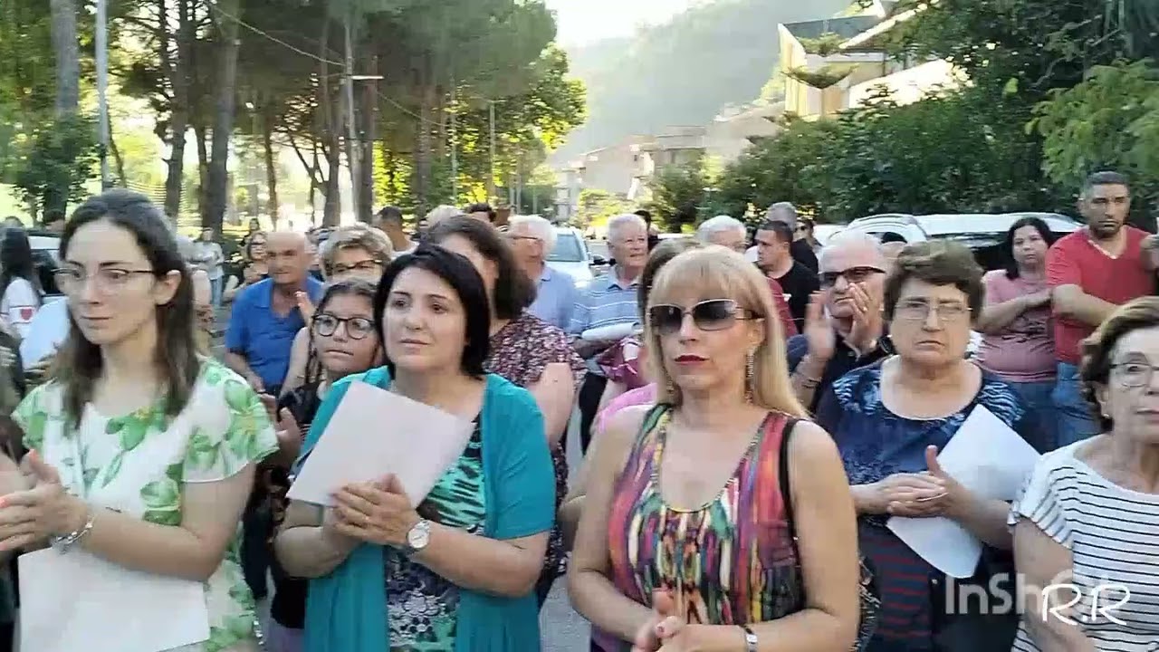 Arrivo della Madonna delle Grazie a San Roberto 11 Agosto 2024