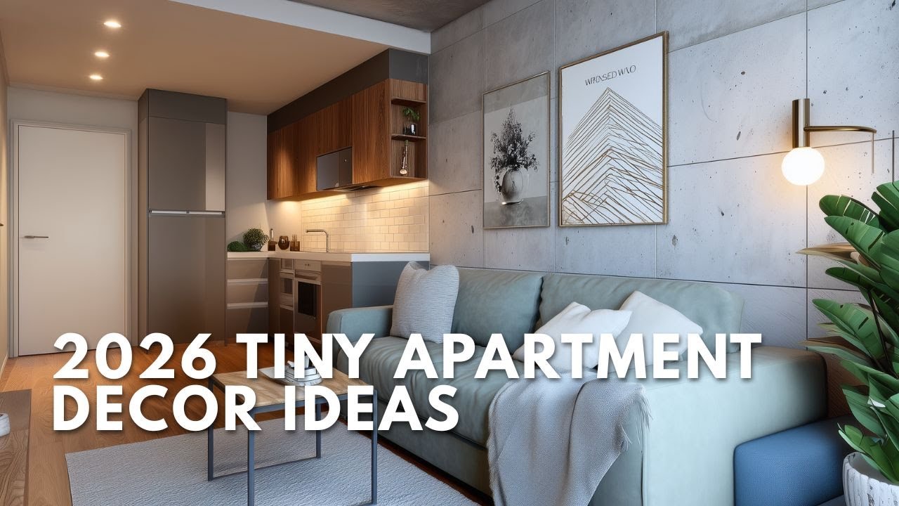2026 Tiny Apartment Decor Ideas to Maximize Space Without Sacrificing Style