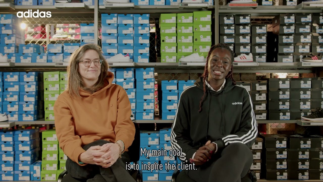 Rencontrez Marie Marine et Halimata, Visuel Merchandising Expert adidas