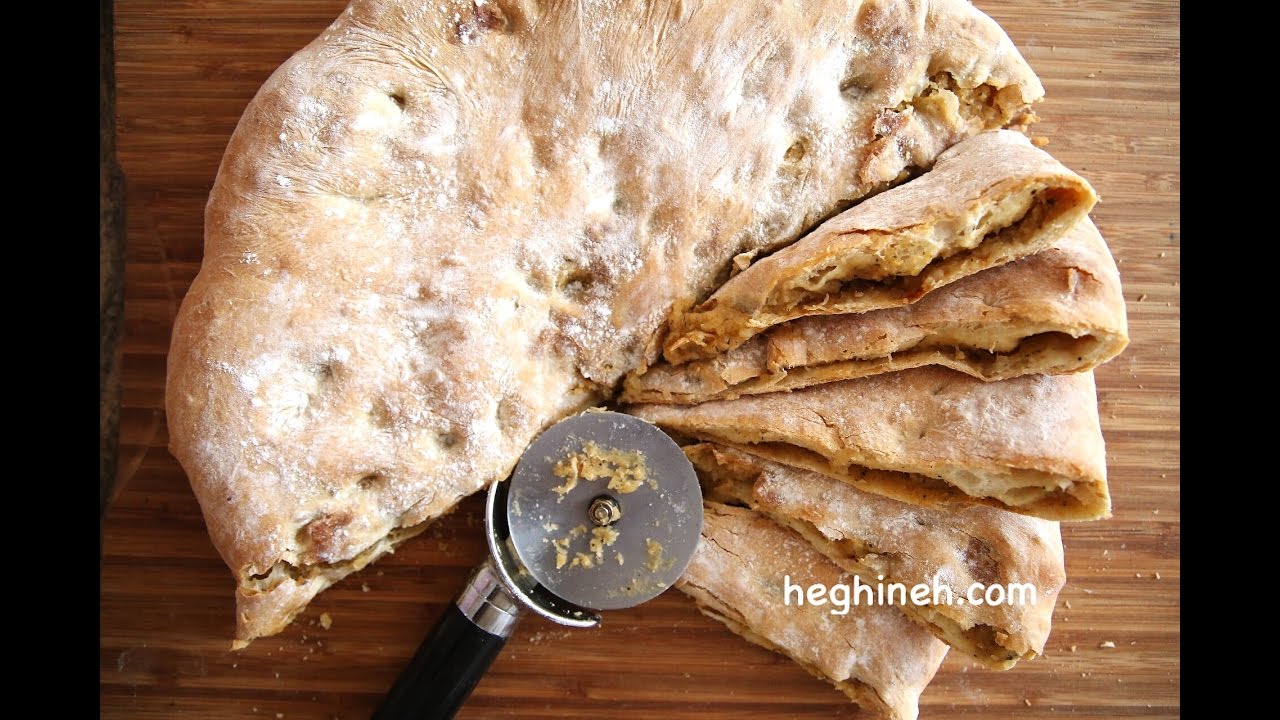Potato Stuffed Bread - Jumbo Potato Pie Recipe - Heghineh Cooking Show